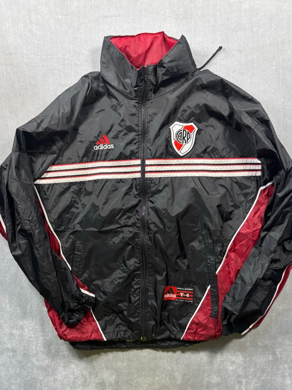 1990-1993 Vintage River Plate Adidas Windbreaker